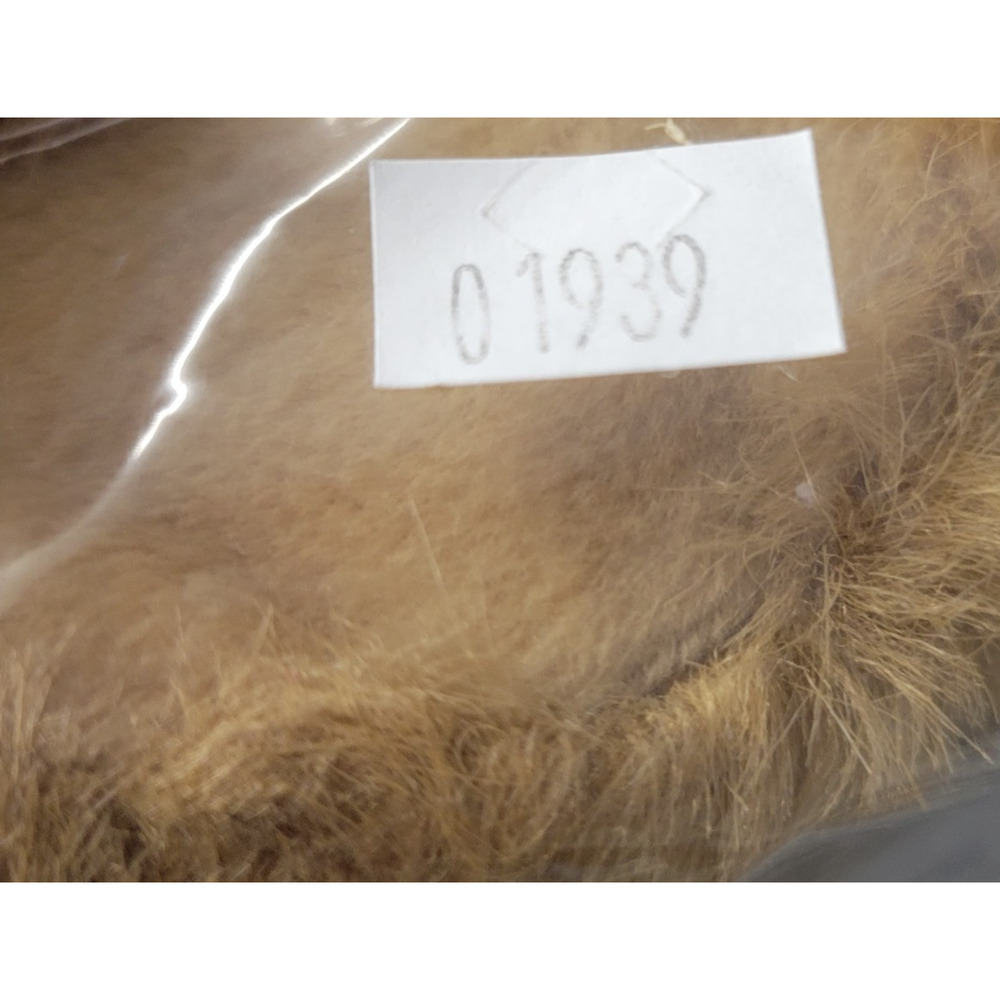 Vintage Plush Teddy Bear #01939 Feather Headband Suede 13" Toys Stuffed Animal - Picture 11 of 11